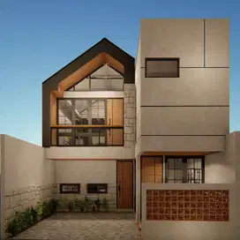 Rumah baru mewah dalam komplek di Jagakarsa Jaksel