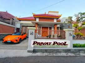 Rumah Dijual Timoho Dengan Kolam Renang Pribadi