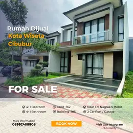 Rumah Dijual di Cibubur Kota Wisata