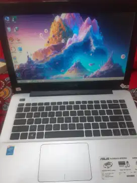 Laptop asus vore X455L i3 gen 6 hdd .hdd128 ram 8gb