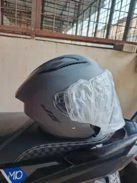 HELM MLA J5 abu doff, kondisi baru