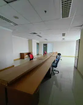 SEWA KANTOR DI JAKARTA  PUSAT SENEN 155M2 FURNISHED 130K NEGO