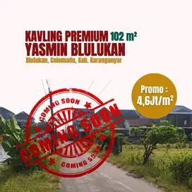 Premium Utara Kantor DPRD Solo, SHM : 102 m2