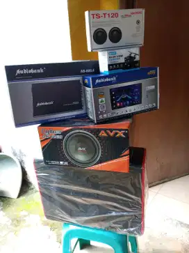 head unit adroid dan audio paketan cuma 2jtaan udah dpt Ful