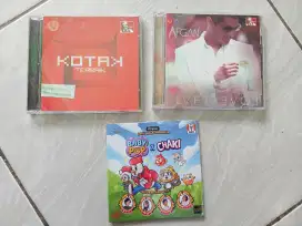 Kaset CD Band Kotak, Afgan dan Lagu Anak-Anak