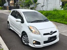(Lowkm) Toyota Yaris Bakpao TRD 2012 MT manual putih mulus