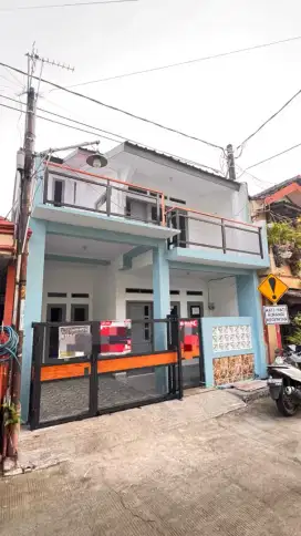 Rumah 2 lantai di pondok ungu permai bekasi