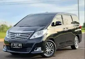Jual Toyota Alpard Hitam G 2012