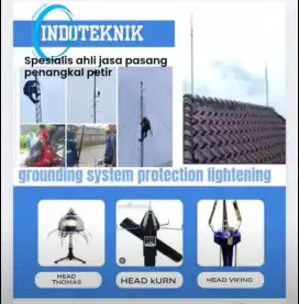 Spesialis ahli jasa pasang penangkal petir dan grounding mesin