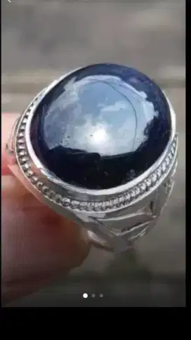 Jual Batu Cincin Permata Dark Royal Blue Sapphire Crystal