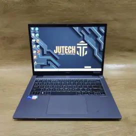 Laptop Acer TravelMate Core i7 Gen 12 Ram 16GB Touchscreen+layar lipat