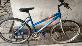 Sepeda Polygon lady uk26 rem pakem ban tebal semua siap pakai