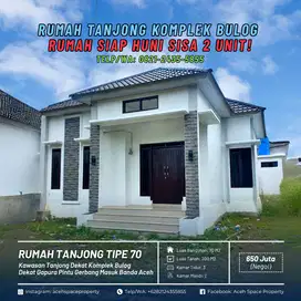 Dijual Rumah di Tanjong Komplek Bulog - Rumah Siap Huni Sisa 2 Unit!