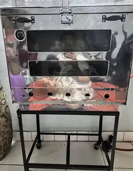 Oven gas 2 tungku