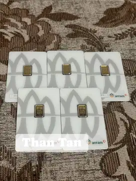 Logam Mulia/Emas Batangan Antam 1 gram 2025