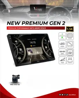 Headunit Android Mobil Vente Premium 9 inch - Ram 6/128 GB Free Camera