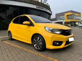 [ LOW KM ] HONDA BRIO 1.2 RS CVT AT MATIC 2022 KUNING