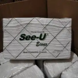 tisu handtowel seeu econo tiriskan minyak westafel cepat mengeringkan