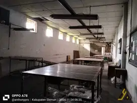 Disewakan gudang lokasi Sleman Yogyakarta 25000m invest terbaik