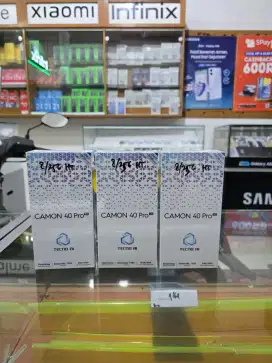 Tecno camon 40 pro 5g ram8/256gb garansi resmi