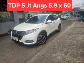TDP 5 Jt Angs Termurah HRV SE 2019 Metic Putih Low Km Seperti Baru