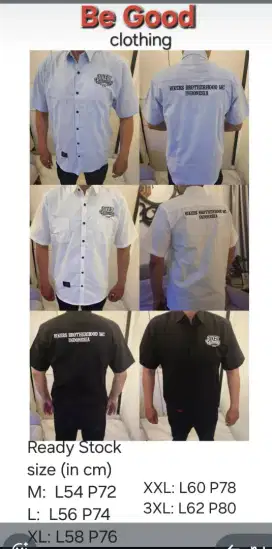 Kemeja bikers brother hood
