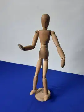 MANEKIN KAYU WOODEN MANNEQUIN -+30CM