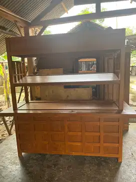 GEROBAK FULL JATI KONDISI BARU
