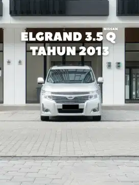 Nissan Elgrand HWS 2013
