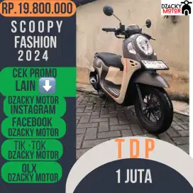 SCOOPY FASHION 2024 SECOND BERKUALITAS