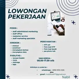 Lowongan pekerjaan