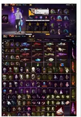 Jual akun free fire