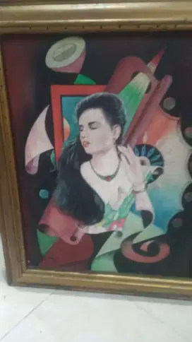 Lukisan pakai frame