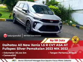 [ LOW KM ] Daihatsu All New Xenia 1.5 R CVT ASA AT Silver 2022/2023