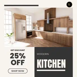 Modern Kitchen set custom