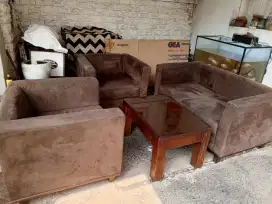 Sofa bludru 1*1*2 seat