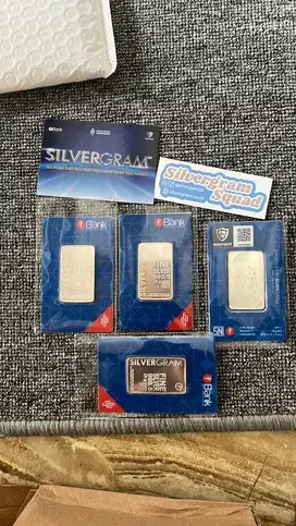 Silvergram 10gr sampai 250gr