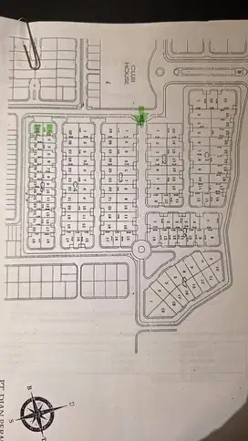 KAVLING LUAS Perumahan Dian Istama Cluster Park Avenue Hdp Utara Barat