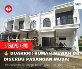 Rumah milenial di depok-Selangkah dari segala akses kota