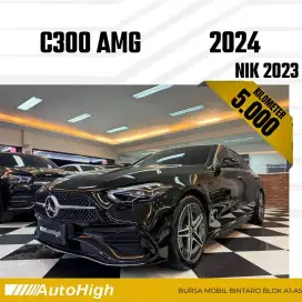 DP10% [Km5.000] C300 AMG 2023 Black Reg 2022 #AUTOHIGH