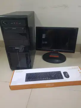 Komputer Full set i3 siap pakai
