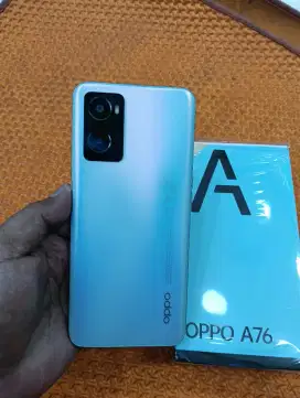 Oppo a76 ram 6/128gb fullset original