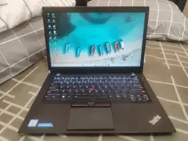 Lenovo Thinkpad T460s slim bagus segel mulus