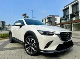 (KM 8 RIBU) MAZDA CX3 SPORT 1.5 SKYACTIV G PUTIH 2024