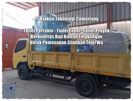 Toilet Portable,  Toilet Outdoor, WC Portable,Praktis Mudah Dipindahka