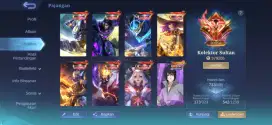 AKUN MOBILE LEGENDS SULTAN