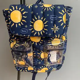 Niion Mera x Vaseline Laptop Backpack / Tas Ransel Laptop 15inch