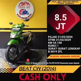 BEAT CW 2014/ PAJAK HIDUP/ KM 54 RB