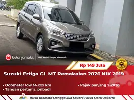 [ LOW KM ] Suzuki Ertiga GL MT Manual Coklat 2019/2020