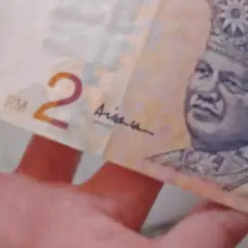 LANGKA TTD AISA 2 RINGGIT MALAYSIA BANYAK DICARI KOLEKTOR